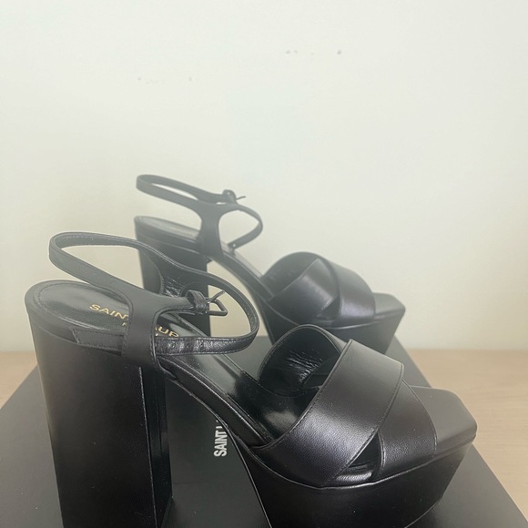YSL Farrah Cross Platform Heel black size 35 - Picture 2 of 3